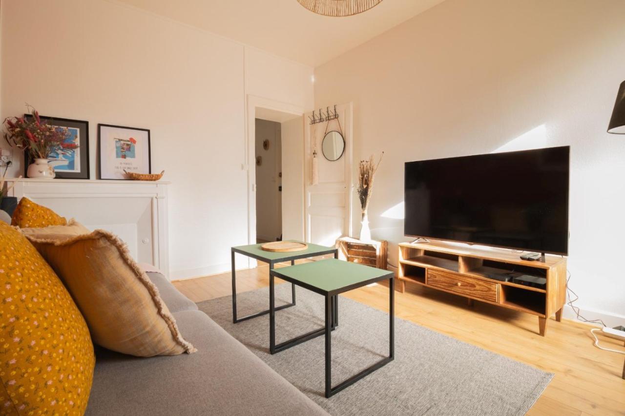 Chill And Work / Gare Tgv / Beau T2 Renove Apartment Rennes Luaran gambar